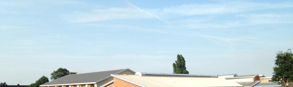 The new construction sports pavillion and playing field area at Winterton Town sports ground, North Lincolnshire.